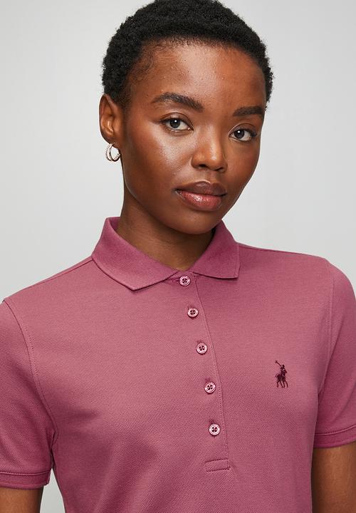 POLO - Wmn Margot Short Sleeve Golfer - Rose