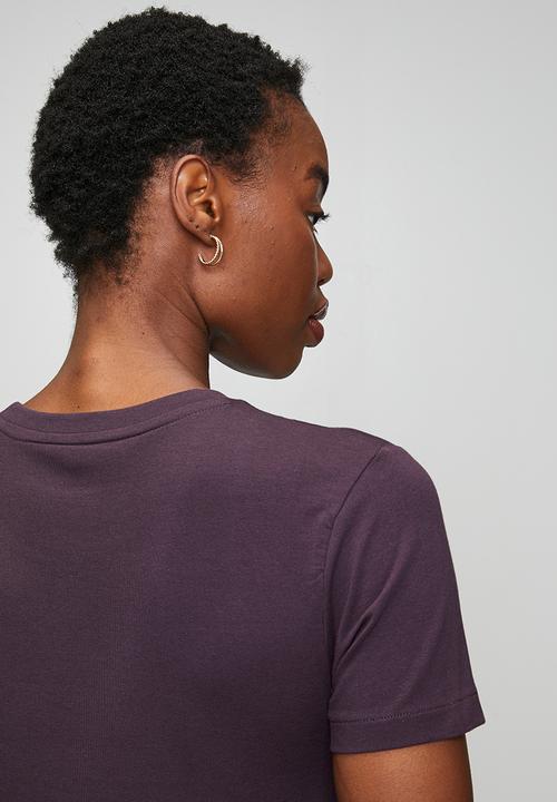 POLO - Wmn Allie Short Sleeve T-Shirt - Plum