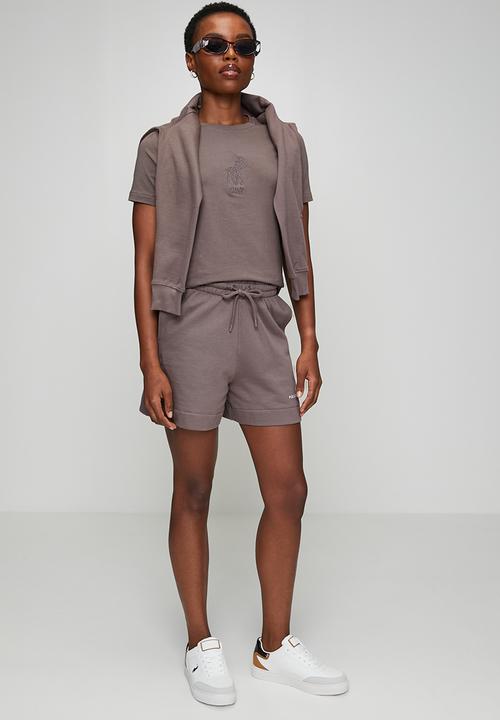 POLO - Wmn Eva Short Sleeve Pony Embroidered T-Shirt - Iron