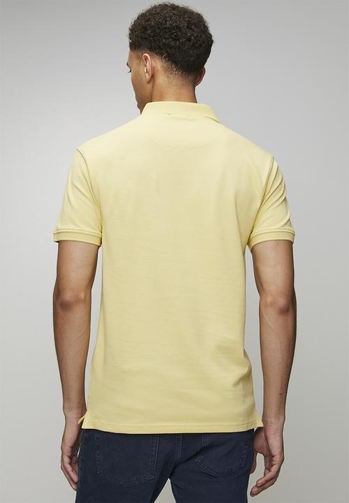 POLO - Carter Essential Pique Ss Golfer - Yellow