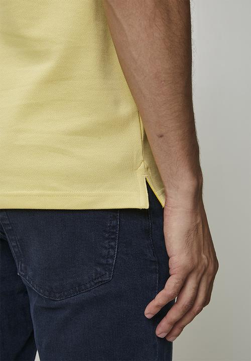 POLO - Carter Essential Pique Ss Golfer - Yellow