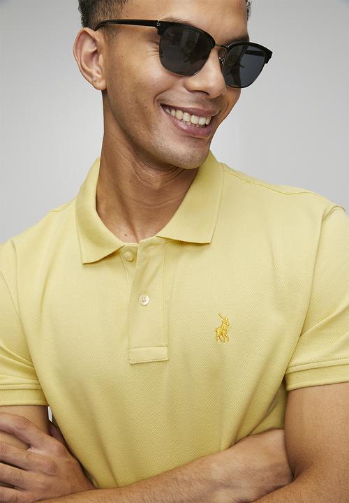POLO - Carter Essential Pique Ss Golfer - Yellow