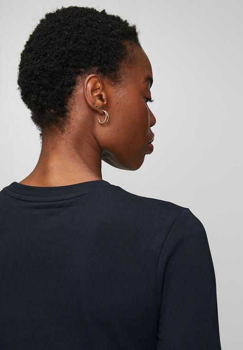 POLO - Wmn Alice Long Sleeve T-Shirt - Navy