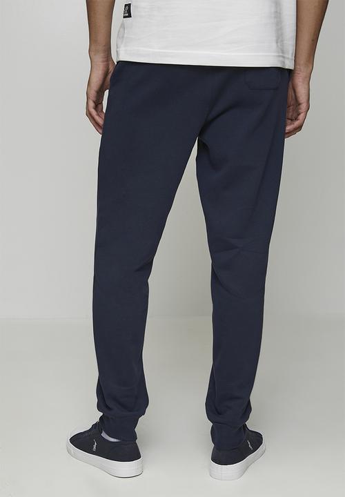 POLO - Aakil Essential Fleece Jogger - Navy