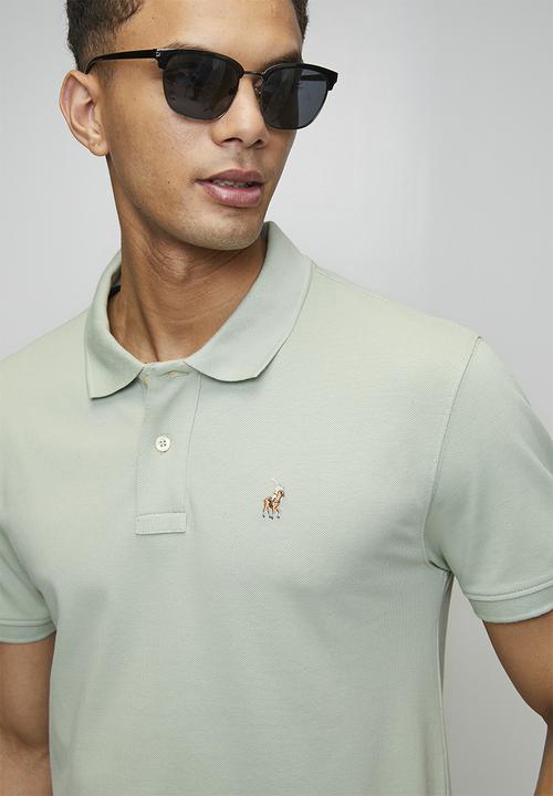 POLO - Carter Essential Pique Ss Golfer - Sage