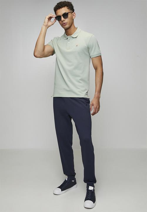 POLO - Carter Essential Pique Ss Golfer - Sage