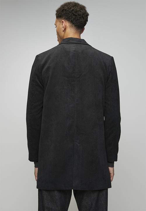 Brave Soul - Formal Long Length Coat - Black