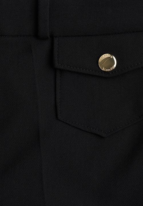 H&M - Flared trousers - black