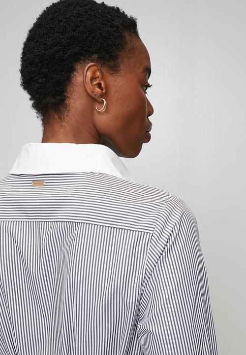 Pringle of Scotland - Pringle april stripe shirt dress -