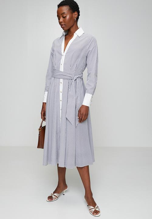 Pringle of Scotland - Pringle april stripe shirt dress -