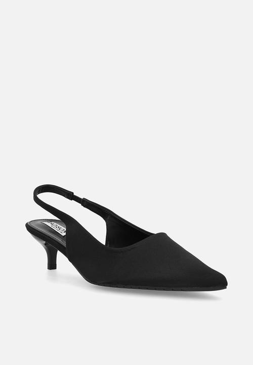 Madison® - Otto closed toe slingback heel - black