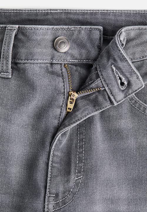 H&M - Flared high jeans -  washed grey