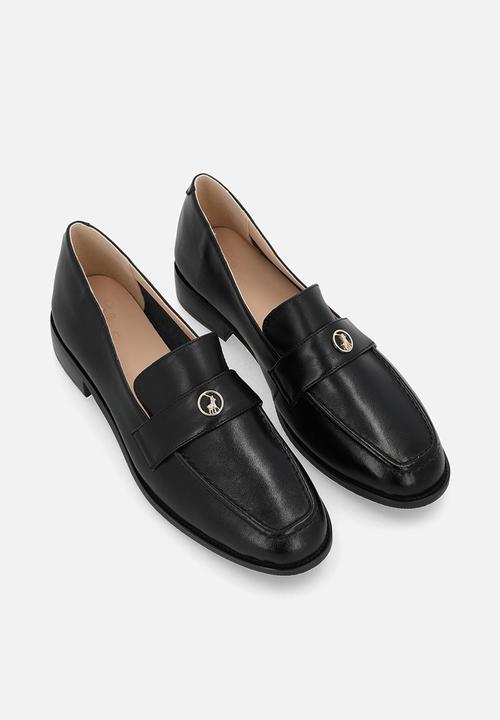 POLO - Circle trim loafer - black