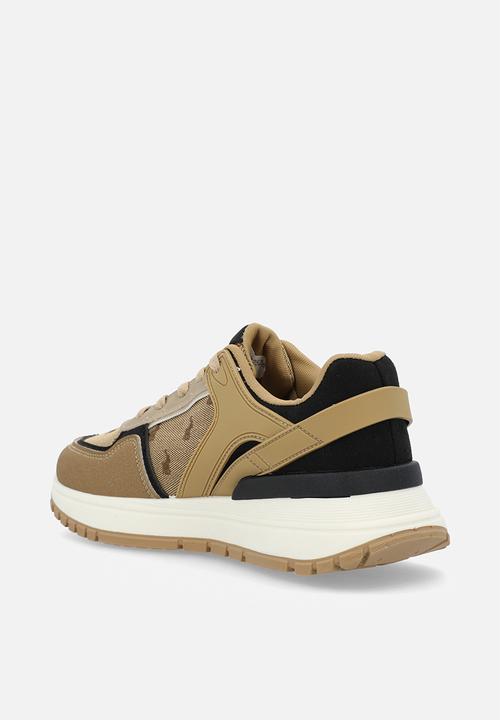 POLO - Jacquard monogram runner - stone