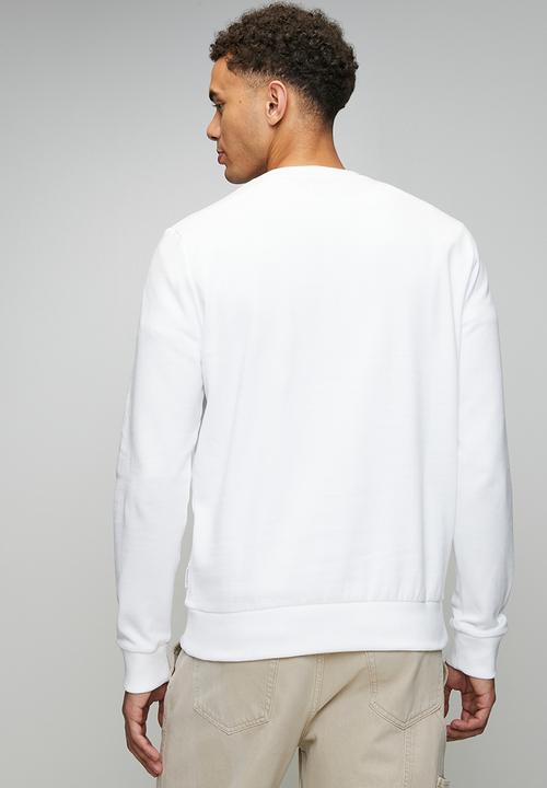 Ben Sherman - Target Crew Sweater 47812 - White