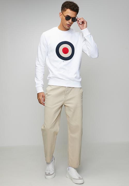 Ben Sherman - Target Crew Sweater 47812 - White