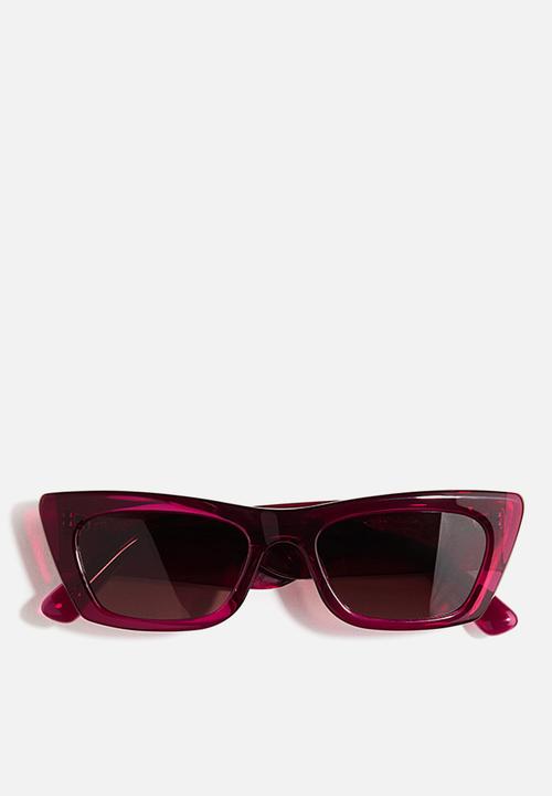 H&M - H&M Studio: Polarised sunglasses - burgundy