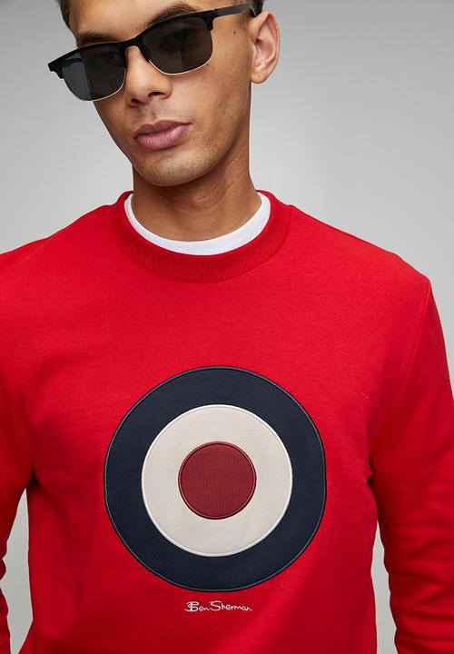 Ben Sherman - Target Crew Sweater 47812 - Red
