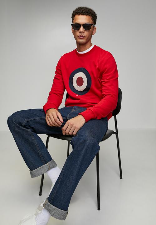 Ben Sherman - Target Crew Sweater 47812 - Red