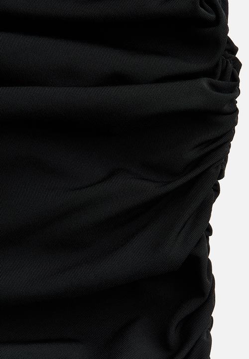 H&M - H&M Studio: Draped top - black