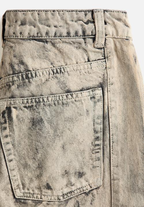 H&M - H&M Studio: Painted-look jeans - grey