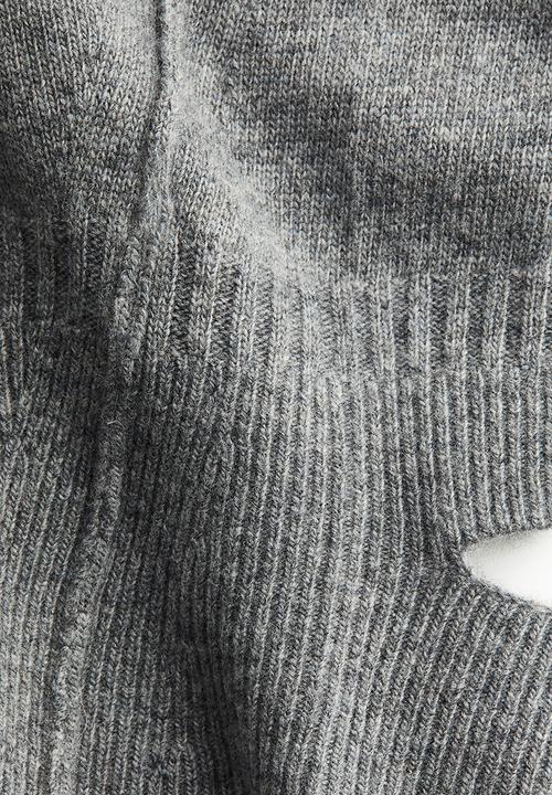 H&M - H&M Studio: Wool cardigan - grey marl