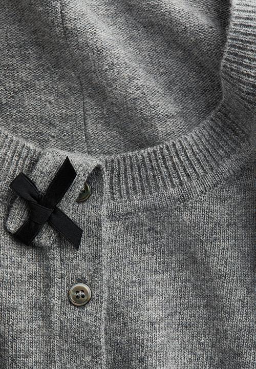 H&M - H&M Studio: Wool cardigan - grey marl
