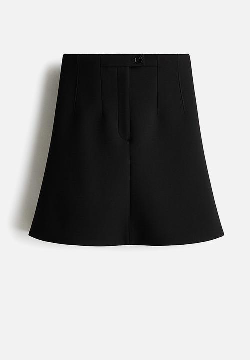 H&M - H&M Studio: Flared skirt - black