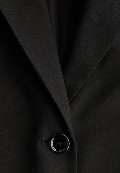 H&M - Long blazer - black