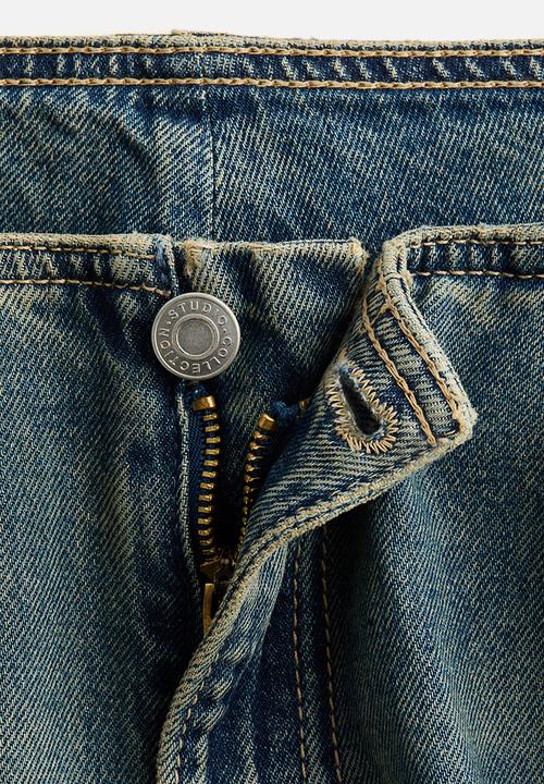 H&M - H&M Studio: Baggy low jeans - denim blue