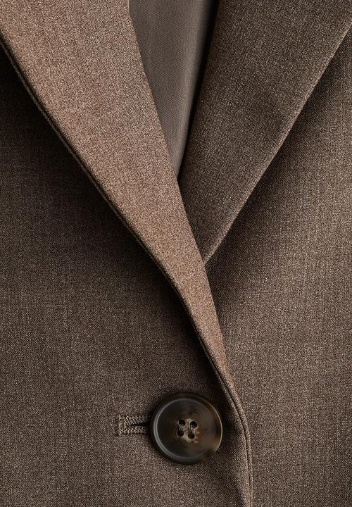 H&M - Long blazer - dark brown 
