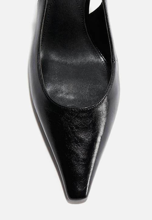 H&M - Heeled slingbacks - black