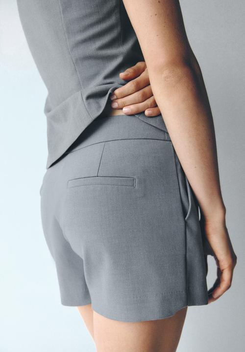 H&M - Tailored mini skort - grey