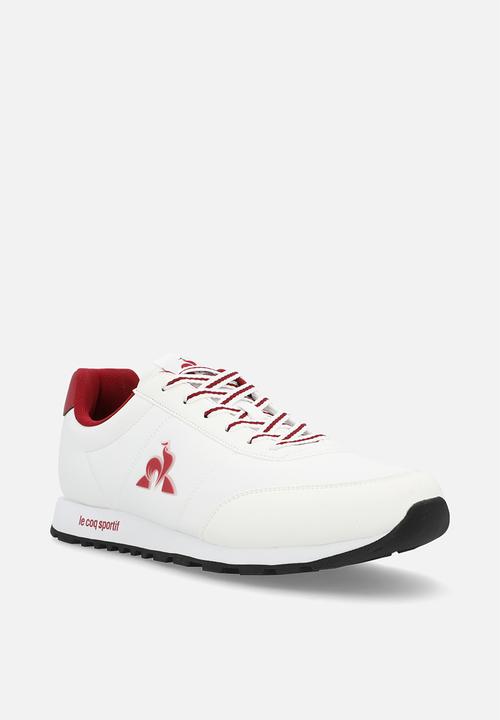 Le Coq Sportif - Racerone - Optical White/Rio Red - White