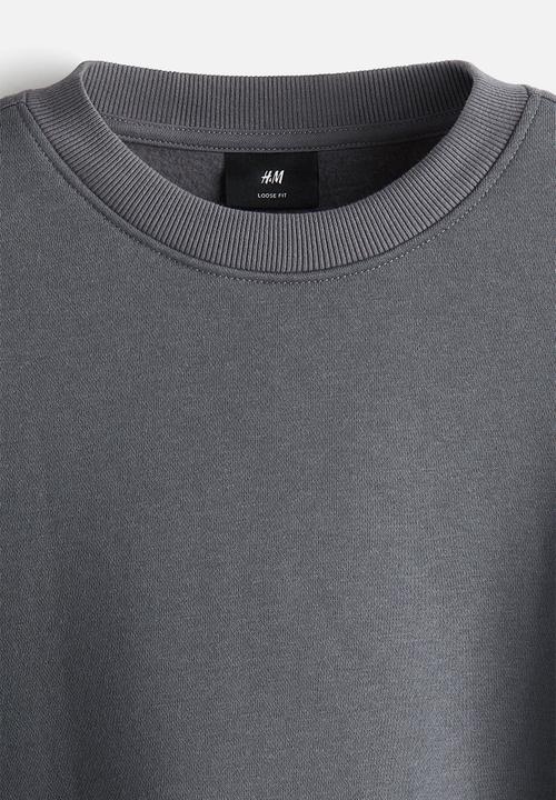 H&M - Loose fit sweatshirt - dark grey