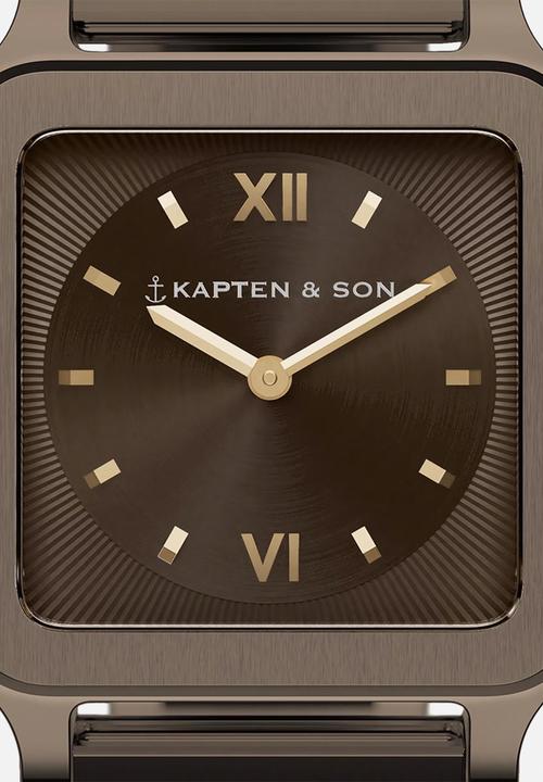 Kapten & Son - Tressor Steel Safe - Brown