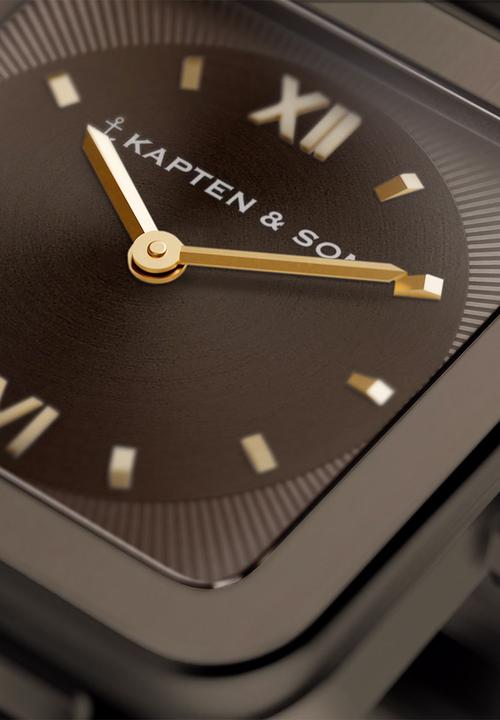 Kapten & Son - Tressor Steel Safe - Brown