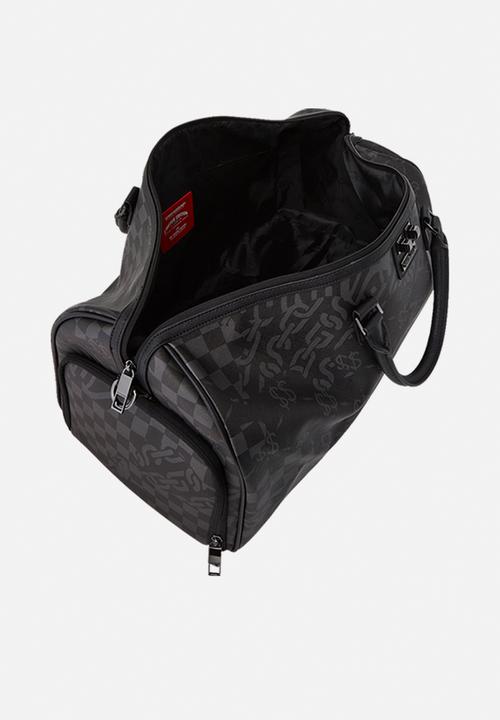 Sprayground - 3Am Check Emperor Duffle - Black