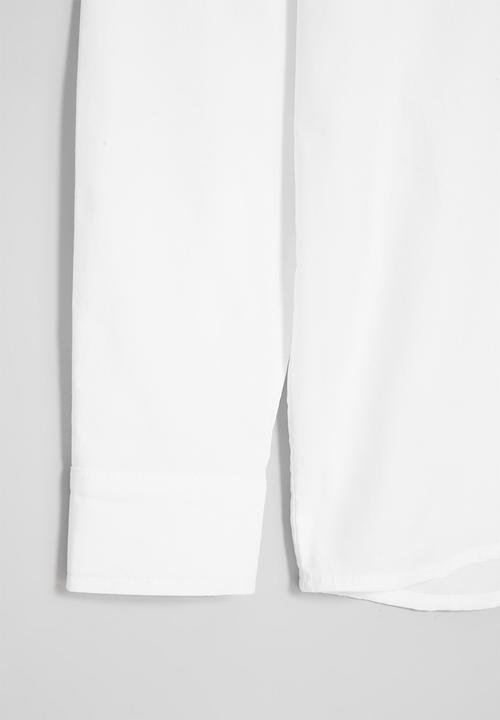 POLO - Boys nicholas long sleeve shirt - white 