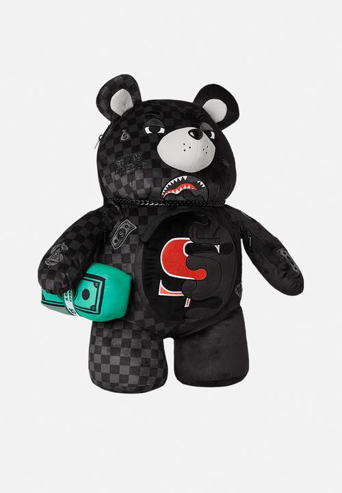Sprayground - Unfinished Shark Teddy Bear - Black