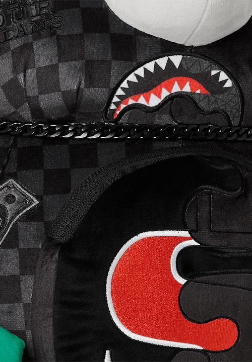 Sprayground - Unfinished Shark Teddy Bear - Black