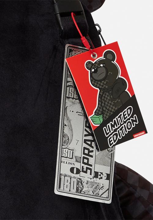 Sprayground - Unfinished Shark Teddy Bear - Black
