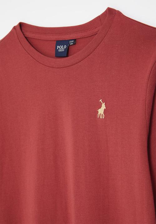 POLO - Emily long sleeve dress - garnet