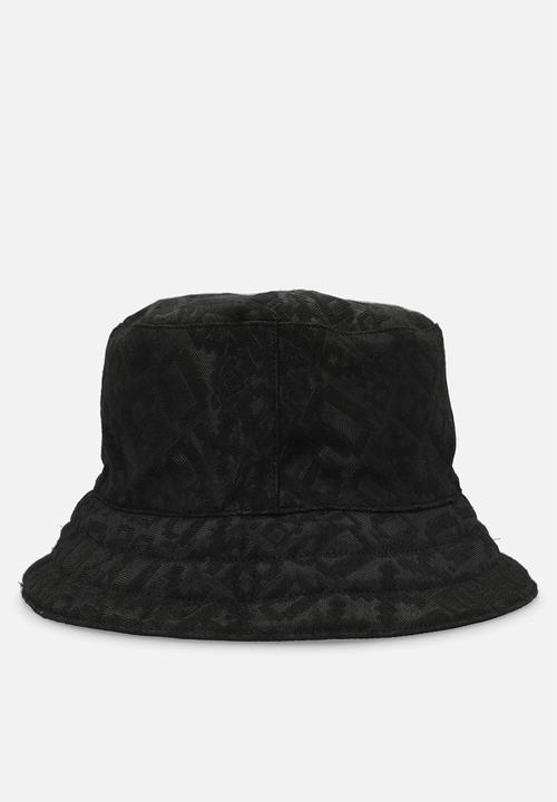 GALXBOY - NYLON/CANVAS HAT   - BLACK