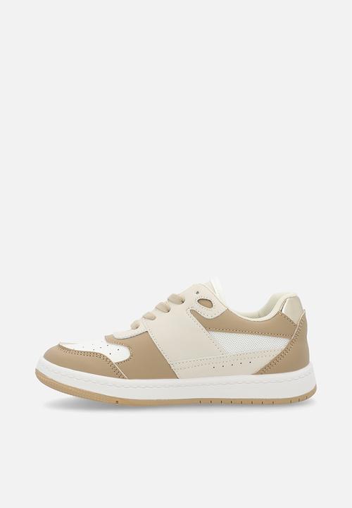 POLO - Colour Block Court Sneaker -Stone