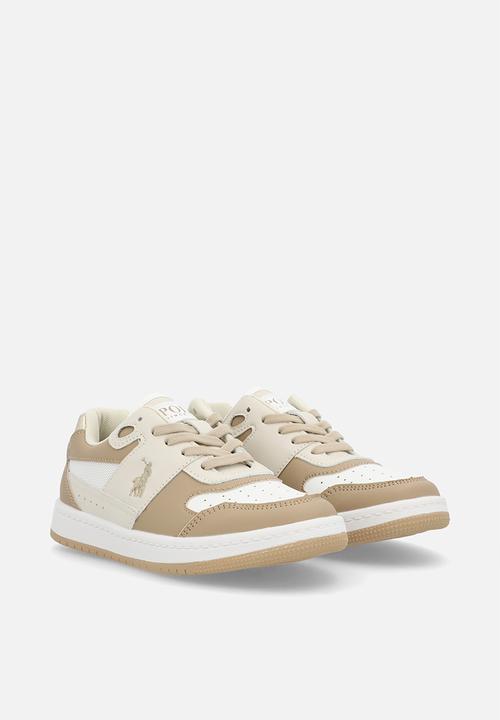 POLO - Colour Block Court Sneaker -Stone