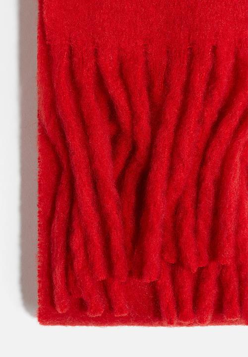 H&M - Large scarf - red