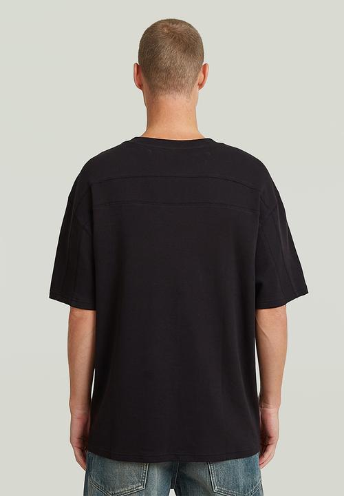 G-STAR - Rib Insert Relaxed R T - Dk Black