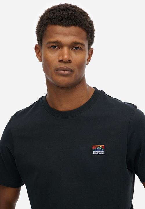 Superdry. - Great Outdoors Emb Relaxed Tee - 98T - Eclipse Navy