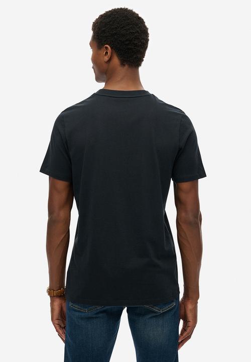Superdry. - Great Outdoors Emb Relaxed Tee - 98T - Eclipse Navy